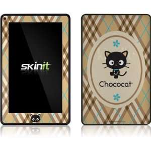  Skinit Chococat Brown and Blue Plaid Vinyl Skin for  