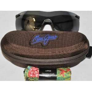  Maui Jim Breakwater 510 02 Sunglasses Black Polarized 