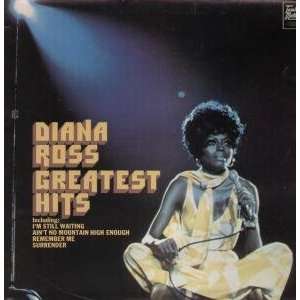  GREATEST HITS LP (VINYL) UK TAMLA MOTOWN 1971 DIANA ROSS Music