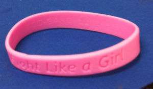 Fight Like a Girl Bracelet to Support Breast Cancer  