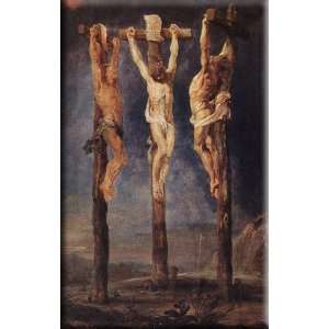  The Three Crosses 10x16 Streched Canvas Art by Rubens 