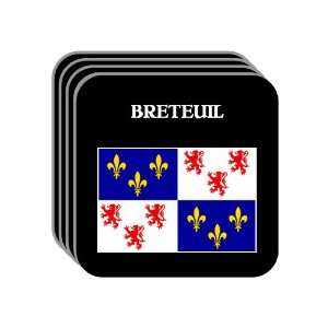  Picardie (Picardy)   BRETEUIL Set of 4 Mini Mousepad 