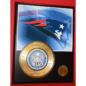   PLAQUE SUPER BOWL XLVI ***FREE PRIORITY SHIPPING*** 