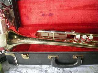 CONN DIRECTOR TRUMPET W/HARD CASE VINTAGE E SERIES 1965  