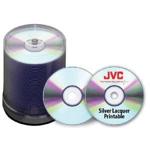  JVC Taiyo Yuden 16X DVD R, Silver Lacquer, Hardcoat, 600 