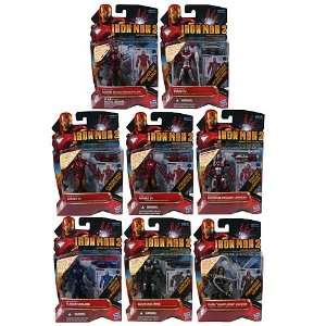  Iron Man 2 Movie Action Figures Wave 4: Toys & Games