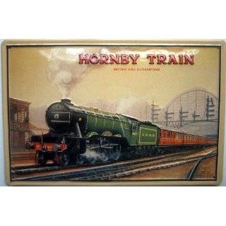 Hornby Trains Flying Scotsman embossed steel sign
