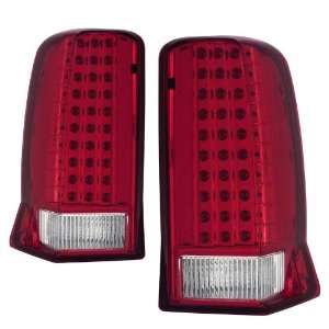  2002 2006 Cadillac Escalade KS LED Red/Clear Tail Lights W 