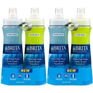  Brita Bottle Water FiltrationBlue/Green, 2 ct 2 pack