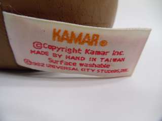 1982 9 Vinyl Stuffed E.T. Doll Kamar Inc N/R  