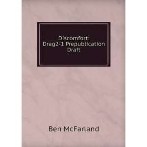    Drag2 1 Prepublication Draft Ben McFarland  Books