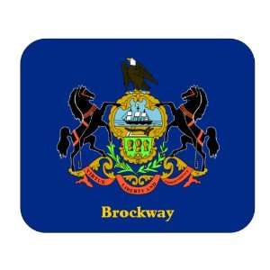  US State Flag   Brockway, Pennsylvania (PA) Mouse Pad 