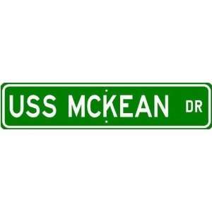  USS MCKEAN APD 5 Street Sign   Navy: Sports & Outdoors