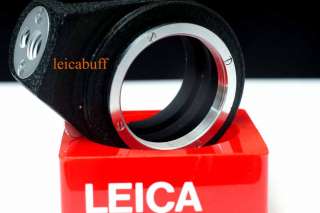 Leitz/Leica OUBIO/16466M Adapter. Ernst Leitz Wetzlar Germany.  