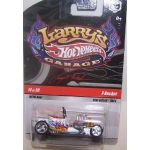   Scale Diecast Larrys Garage Series 14 of 20 T bucket in Color White
