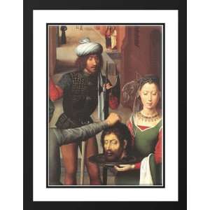  Memling, Hans 28x38 Framed and Double Matted St John 