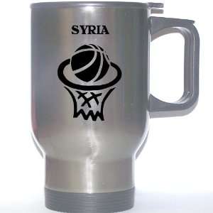  Syrian Basketball Stainless Steel Mug   Syria: Everything 