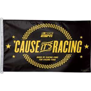  Wincraft Espn Cause Its Racing 3X5 Flag: Sports 