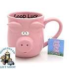 GOOD LUCK PIG, Our Name is Mud coffee mug cup