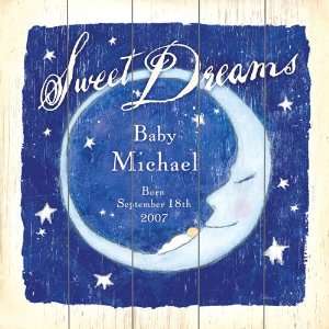 sweet dreams moon vintage sign