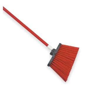   Floor Brushes and Squeegees Angle Broom,Red