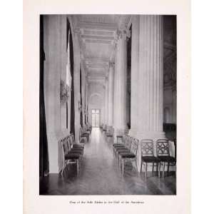  1911 Print Pan American Building Structure Columns Hall 