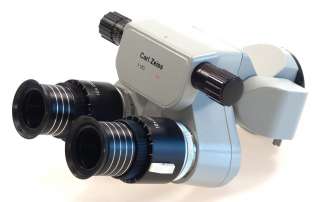 ZEISS OPMI SURGICAL MICROSCOPE 0 180 BINOCULAR TUBE f170 T* 10x 