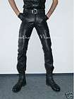 Zunfthose Leder Hose Lederhose leather pants cuir mit Doppel RV items 