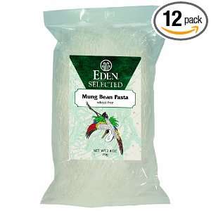 Eden Selected Mung Bean Pasta, 2.4 Ounce Packages (Pack of 12):  