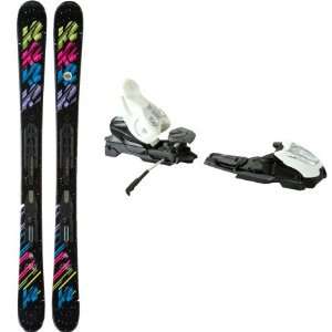  K2 Missy Park Skis + FasTrack2 7.0 Bindings Youth 2012 