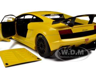   Super Trofeo Yellow die cast model car by Autoart. Item Number