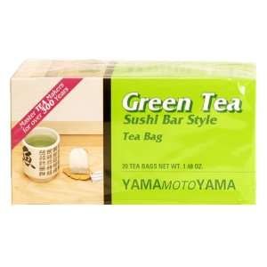 YamaMotoYama Sushi Bar Style Green Tea Bags:  Grocery 