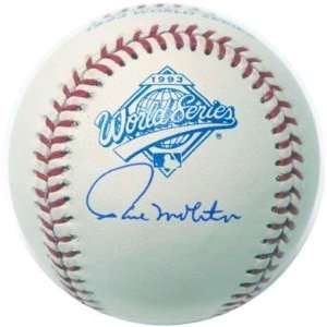 Signed Paul Molitor Ball   1993 WS