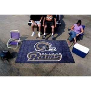  NFL St Louis Rams XL 5 X 8 Tailgate Rug: Sports & Outdoors