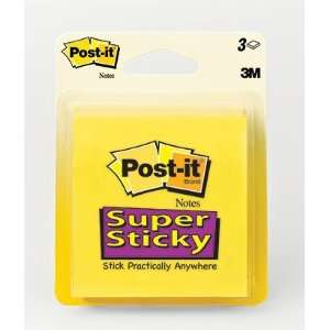  Supr Stky Notes 3X3 45 Shts 3Pd/Pk: Office Products