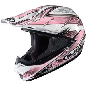    HJC Helmet Motocross Cs Mx Blizzard Pink XSmall: Automotive