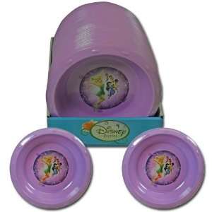    Disney Fairies Tinkerbell Purple 6.5 Rimmed Bowl: Toys & Games