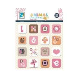 GCD Studios   Animal Crackers for Girls Collection   Chipboard 