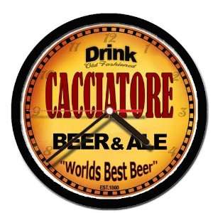  CACCIATORE beer and ale cerveza wall clock: Everything 