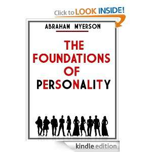   OF PERSONALITY [Annotated]: ABRAHAM MYERSON:  Kindle Store