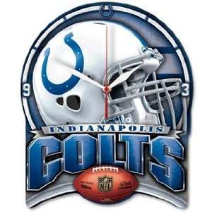    NFL Indianapolis Colts High Definition Clock: Home & Kitchen