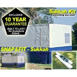  Snap&fit Sukkah Kit   Size 4x6   10 Yr Guarantee 