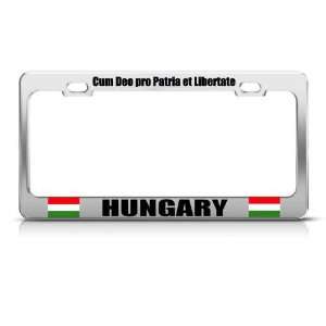  Hungary God Homeland Freedom Country license plate frame 