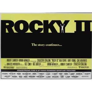 Rocky 2 Movie Poster (27 x 40 Inches   69cm x 102cm) (1979) Style F 