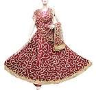 VINTAGE HEAVY MAROON LEHENGA EMBROIDERED ANTIQUE BRIDAL