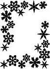 Snowflakes Set 22 Vinyl Wall Stickers Decals Christmas