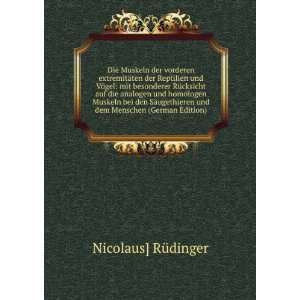   (German Edition) (9785877854383): Nicolaus] RÃ¼dinger: Books