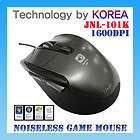   JSCO Silent Quiet Mouse PC Game Laptop 96% Less Click Noise JNL 101K