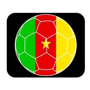  Cameroonian Soccer Mouse Pad   Cameroon 