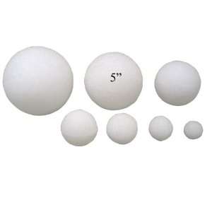  5 Styrofoam Arts & Crafts Balls (12 Pack) Arts, Crafts 
